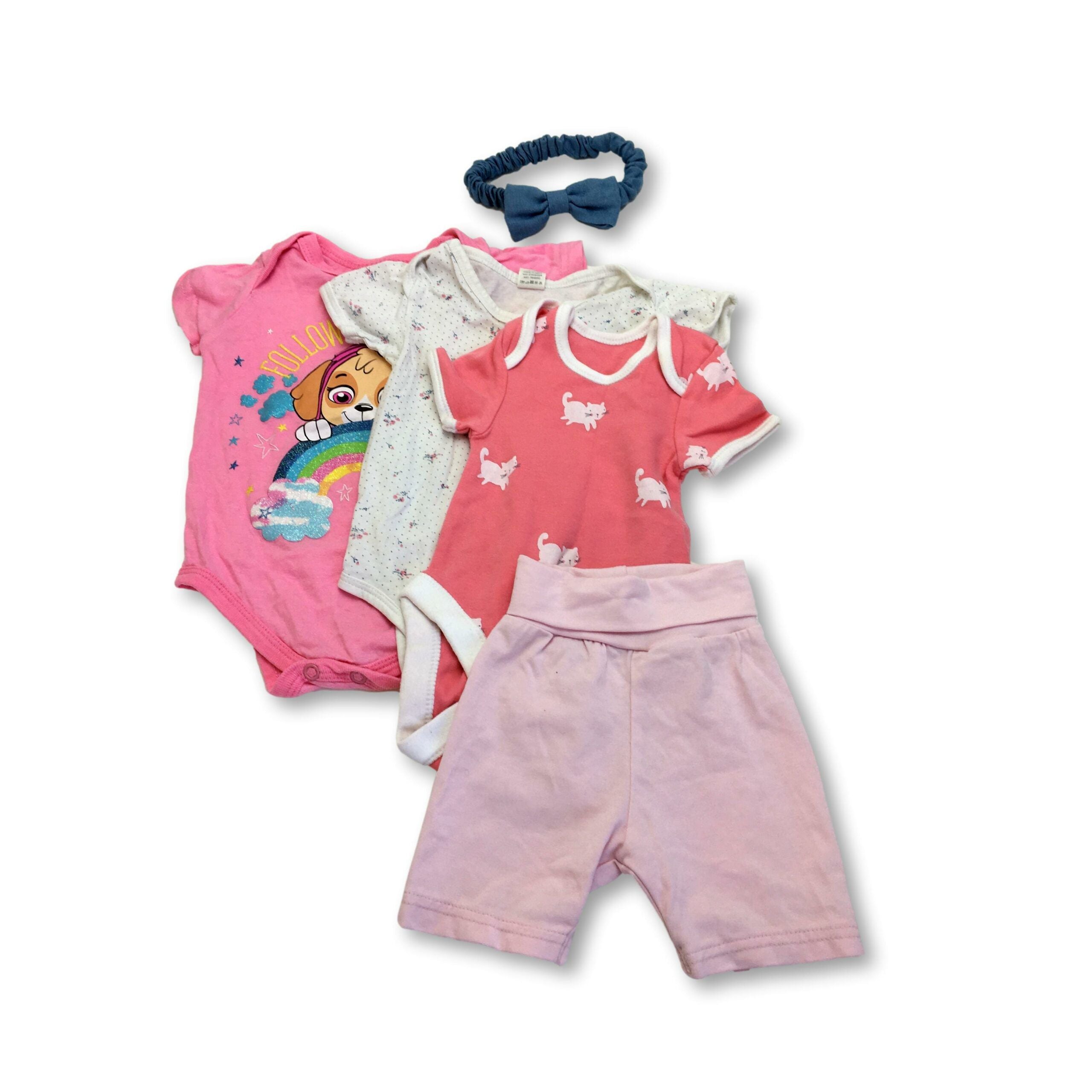 0-6M 5-Piece Girl's Summer Bundle