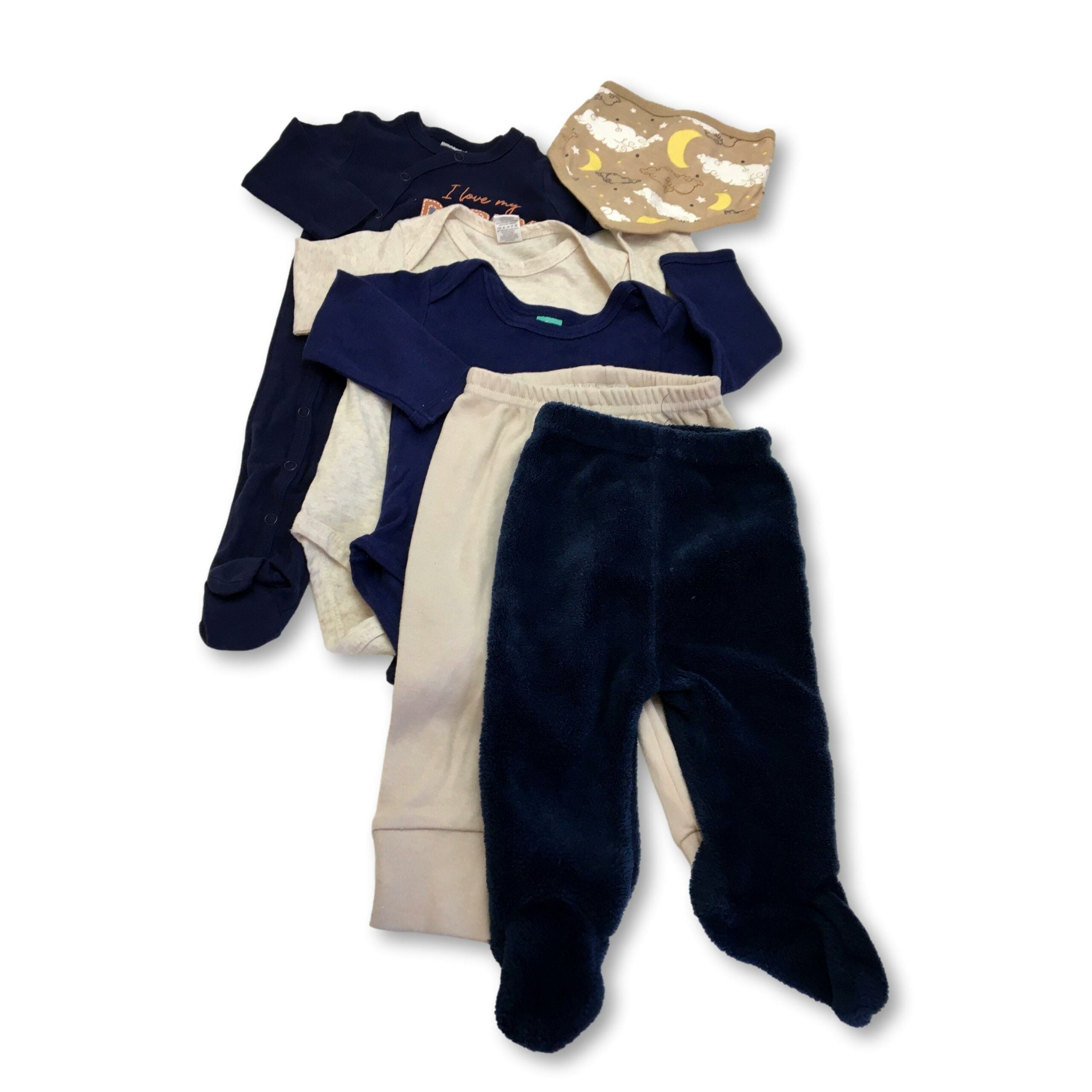 0-6M 6-Piece Boy's Winter Bundle