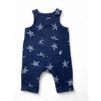 1-3M Navy Blue & White Starry Dungaree - Woolworths