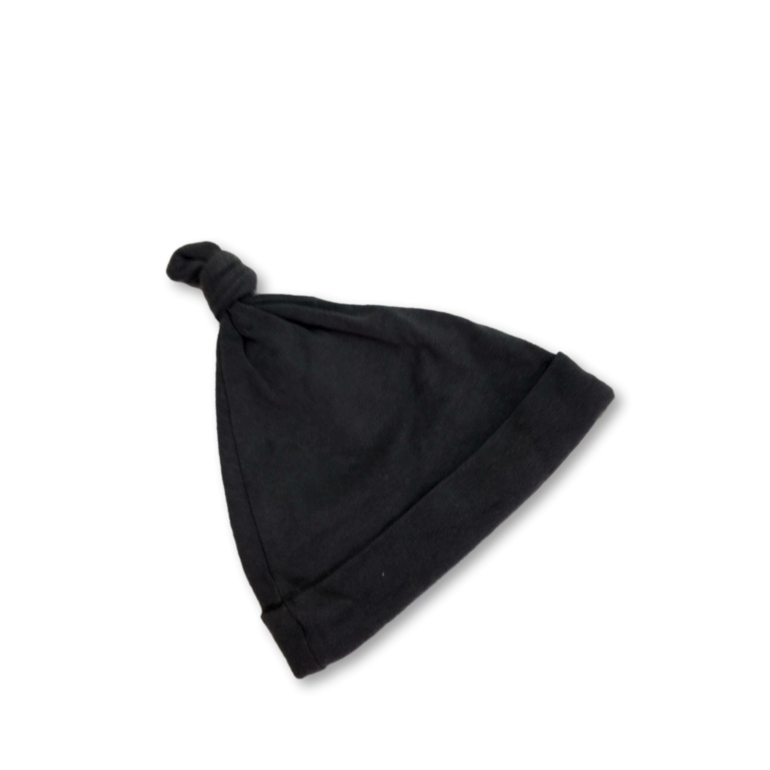 0-3M Grey Knotted Beanie - Cotton On