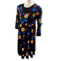 *NEW* Size 12 - Dark Blue Floral Maternity Dress - Bluebelle