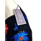*NEW* Size 12 - Dark Blue Floral Maternity Dress - Bluebelle