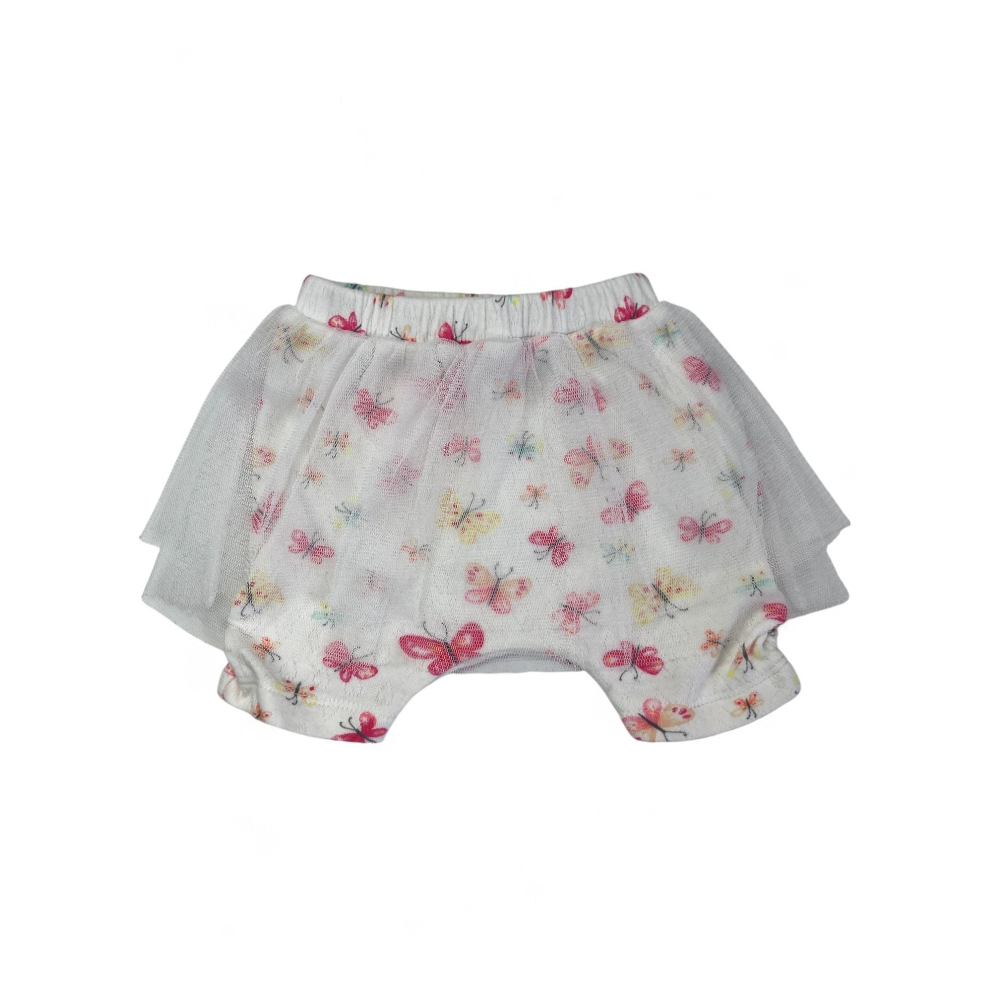 1-3M Cream Butterfly Tulle Leggings - Woolworths