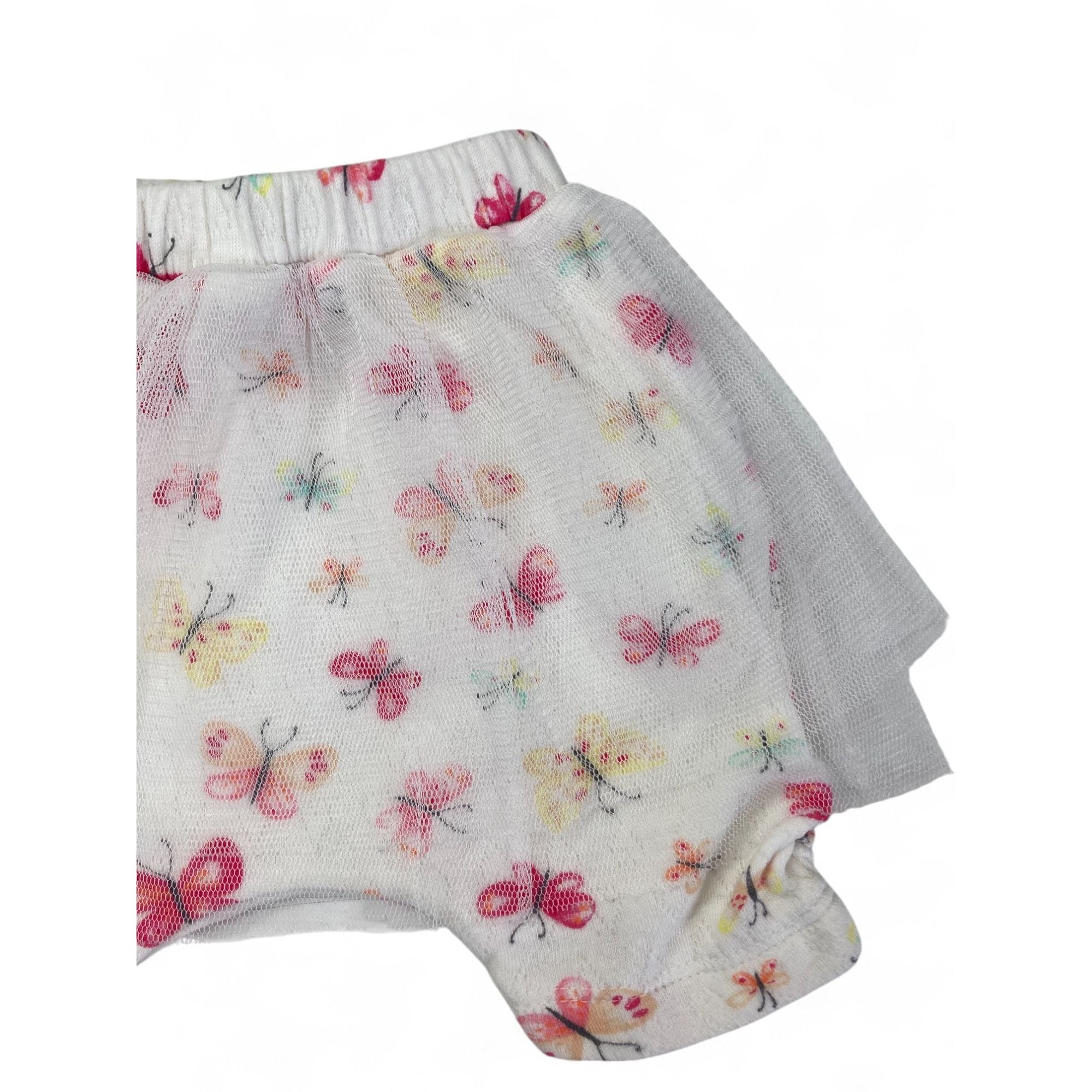 1-3M Cream Butterfly Tulle Leggings - Woolworths