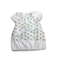 1Y White & Green Tulle Tunic Dress - Miss P. Boy