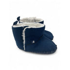 Size 3 - Navy Blue Fleece Lined Slipper Boots - Woolworths
