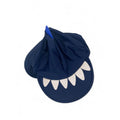3-6M Navy Blue & White Teeth Swim Hat - Woolworths
