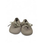 Size 0 - Beige Leather Soft Sole Shoes - Woolworths