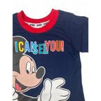 3-6M Navy Blue Mickey Mouse T Shirt - Disney