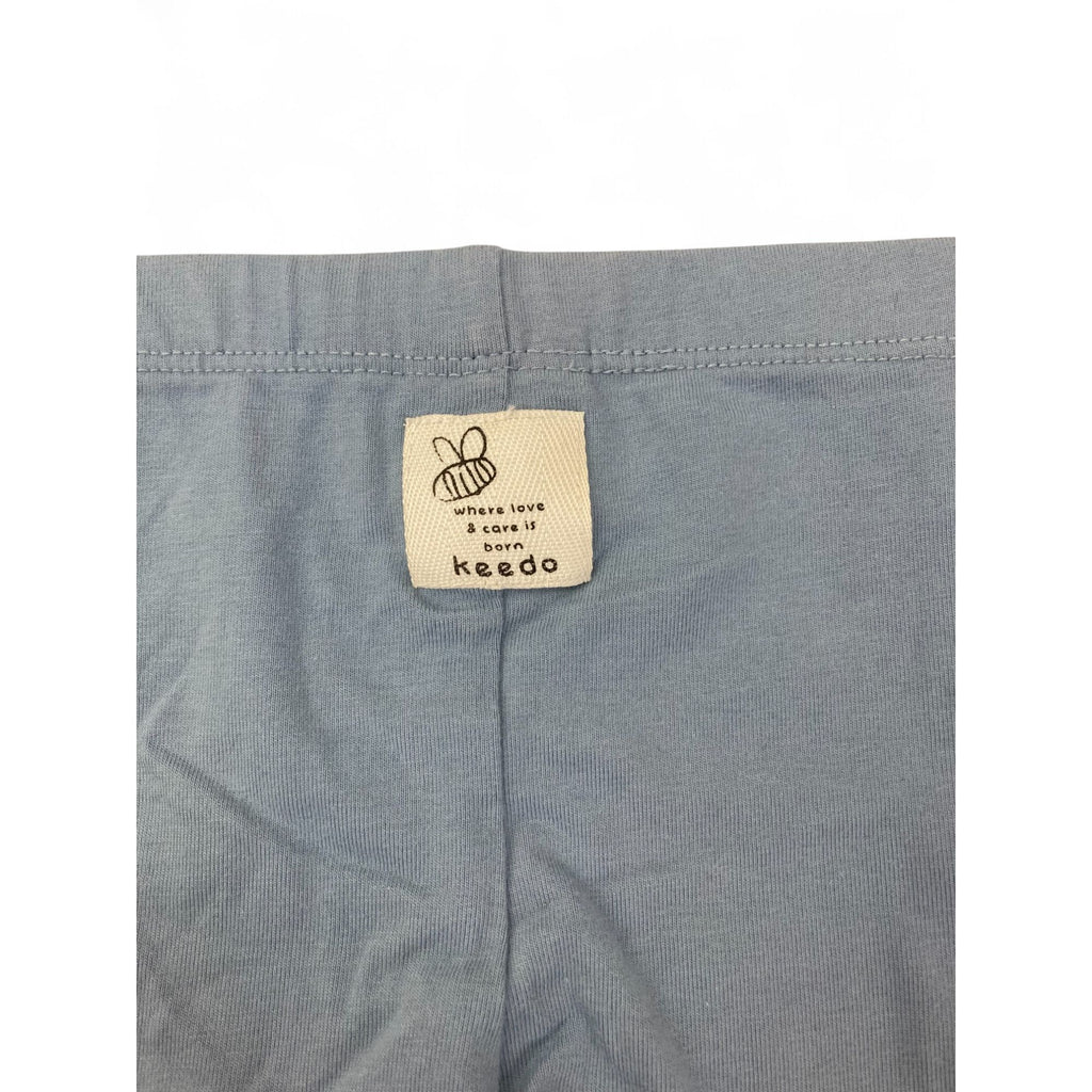 Newborn Light Blue Leggings - Keedo