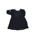 6-12M Navy Blue Eyelet Front Tunic Top - Cotton On