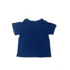 3-6M Dark Blue Melange T Shirt - Woolworths