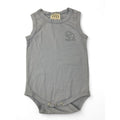 0-3M Light Blue Sleeveless Bodysuit - Keedo