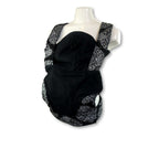 Newborn - Black Denim Printed Carrier - African Baby Carrier
