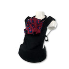 Original - Black Denim & Pink Shweshwe Carrier - African Baby Carrier