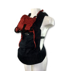 Original - Black Denim & Red Shweshwe Carrier - African Baby Carrier