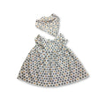 3-6M White & Lilac Dress & Bib - Cotton On