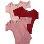 0-3M Pink Summer Bodysuits - Ackermans