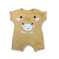 Newborn Yellow Giraffe Romper - Woolworths
