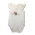 1-3M Cream Cheetah Frill Sleeve Bodysuit - Woolworths