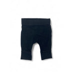 Newborn Black Cuffed Leggings - Woolworths