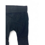 Newborn Black Cuffed Leggings - Woolworths