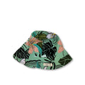 6-9M Green Floral & Pink Reversible Sun Hat - Carter & Me