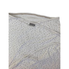 One Size - White & Beige Starry Swaddle Wrap Blanket - Baby Sense