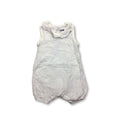 3-6M White Eyelet Cotton Romper - Baba Fishees