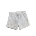 0-3M White Cotton Drawstring Shorts - Primark