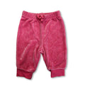 3M Pink Velour Track Pants - Ralph Lauren
