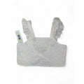 10Y White Anglaise Cotton Tie Back Crop Top - (& US)