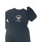 10Y Black Sweater Easy Waist Tennis Dress - (& US)