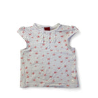 3M White & Red Shell & Starfish Top - S.Oliver