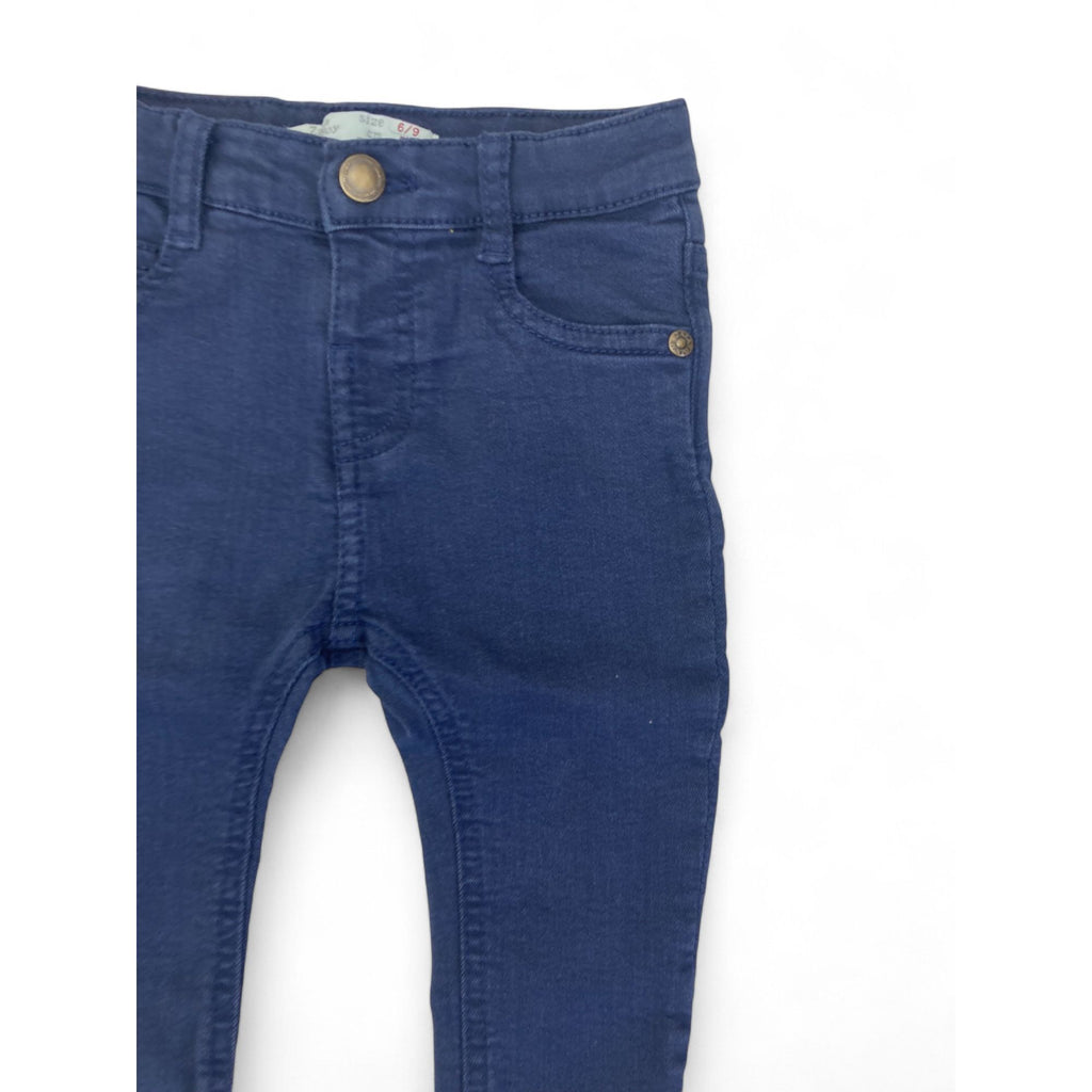 6-9M Dark Blue Denim Skinny Jeans - Zara