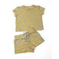3-6M Yellow Daisy T Shirt & Shorts - OneTwoThree