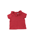 0-3M Pink Ruffled T-shirt - Petit Bateau