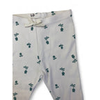 3-6M Cream & Teal Ribbed Tulip Leggings - Woolworths