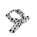 0-6M Cream & Black Dotty Swim Headband
