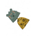 1-3M Yellow & Mint Green Lion Beanies - Woolworths