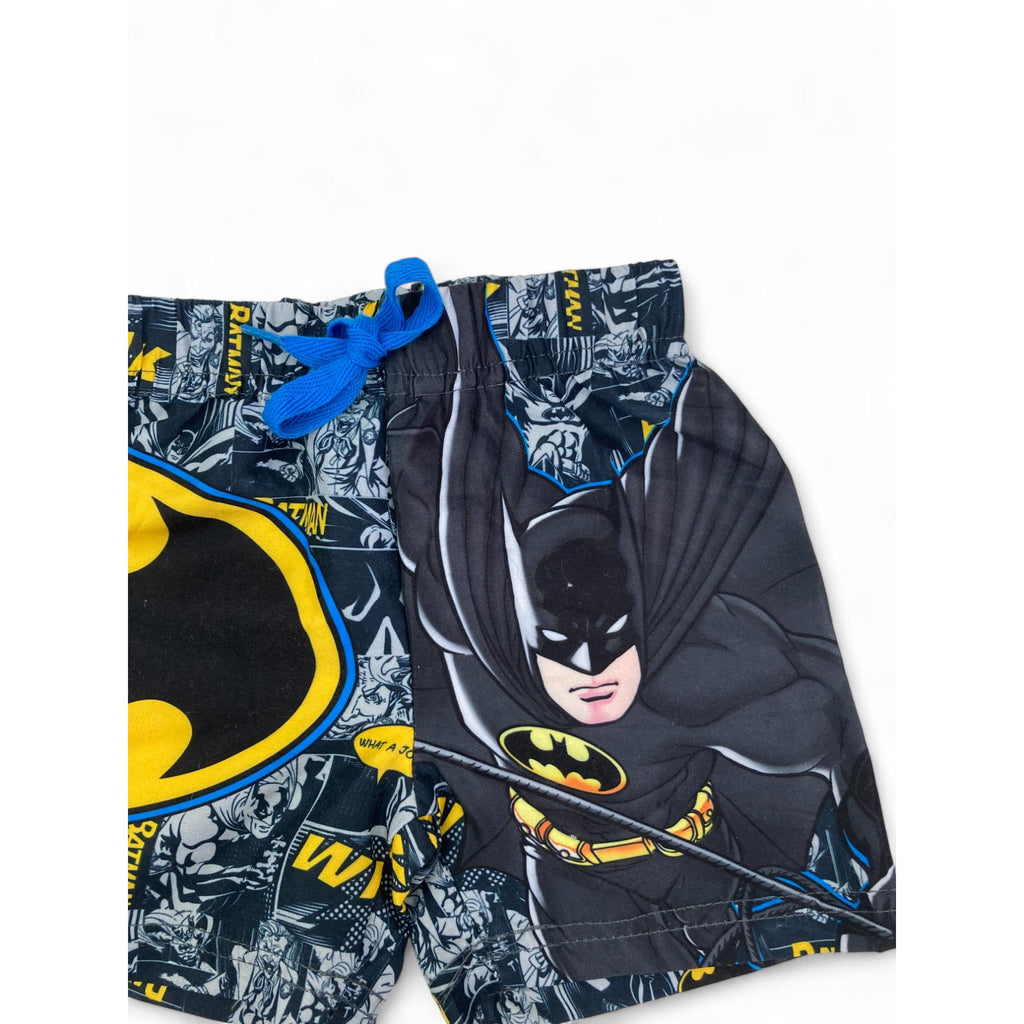 0-3M Black Batman Boardshorts - Cuddlesome