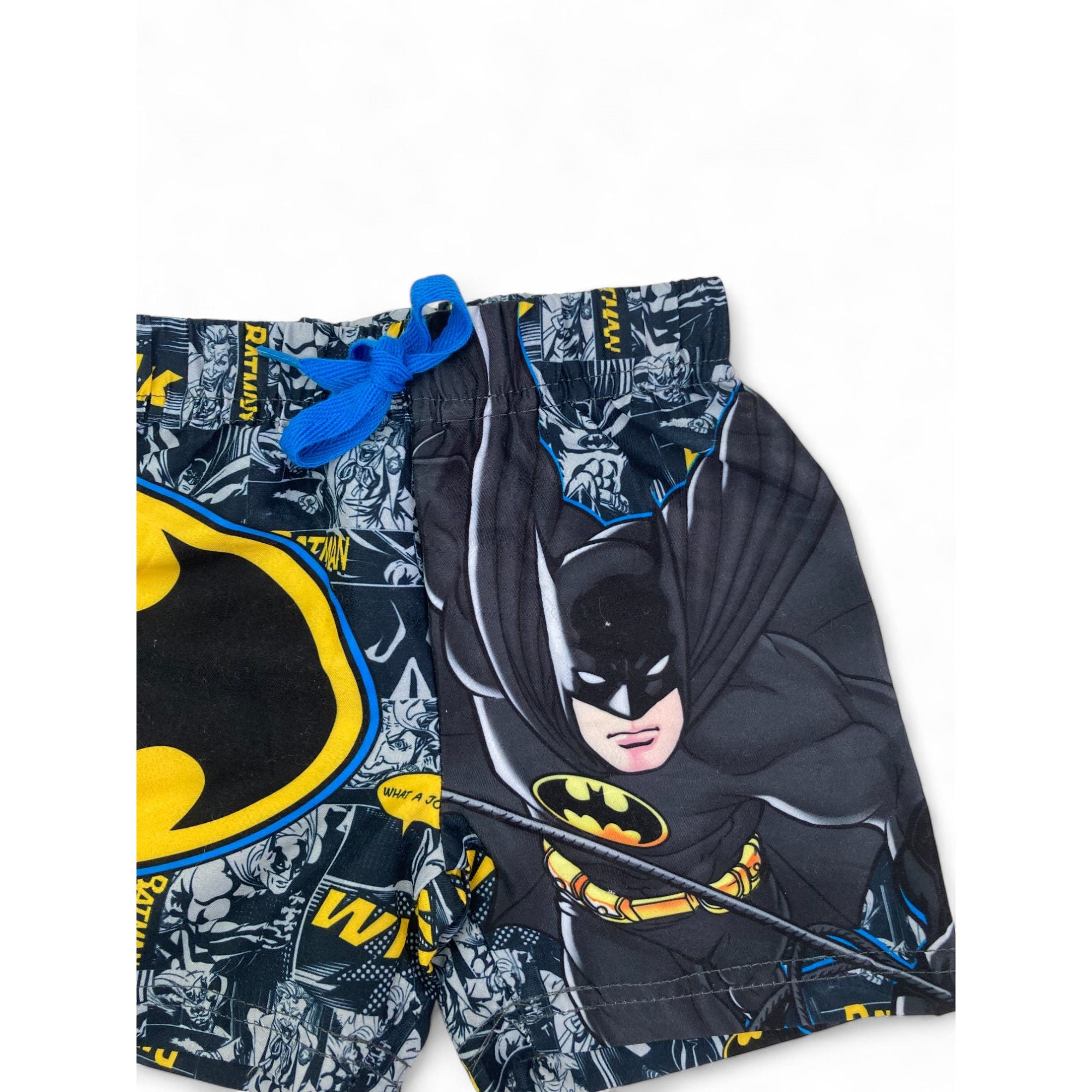 0-3M Black Batman Boardshorts - Cuddlesome