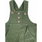 0-3M Dark Green Summer Dungaree - Cuddlesome