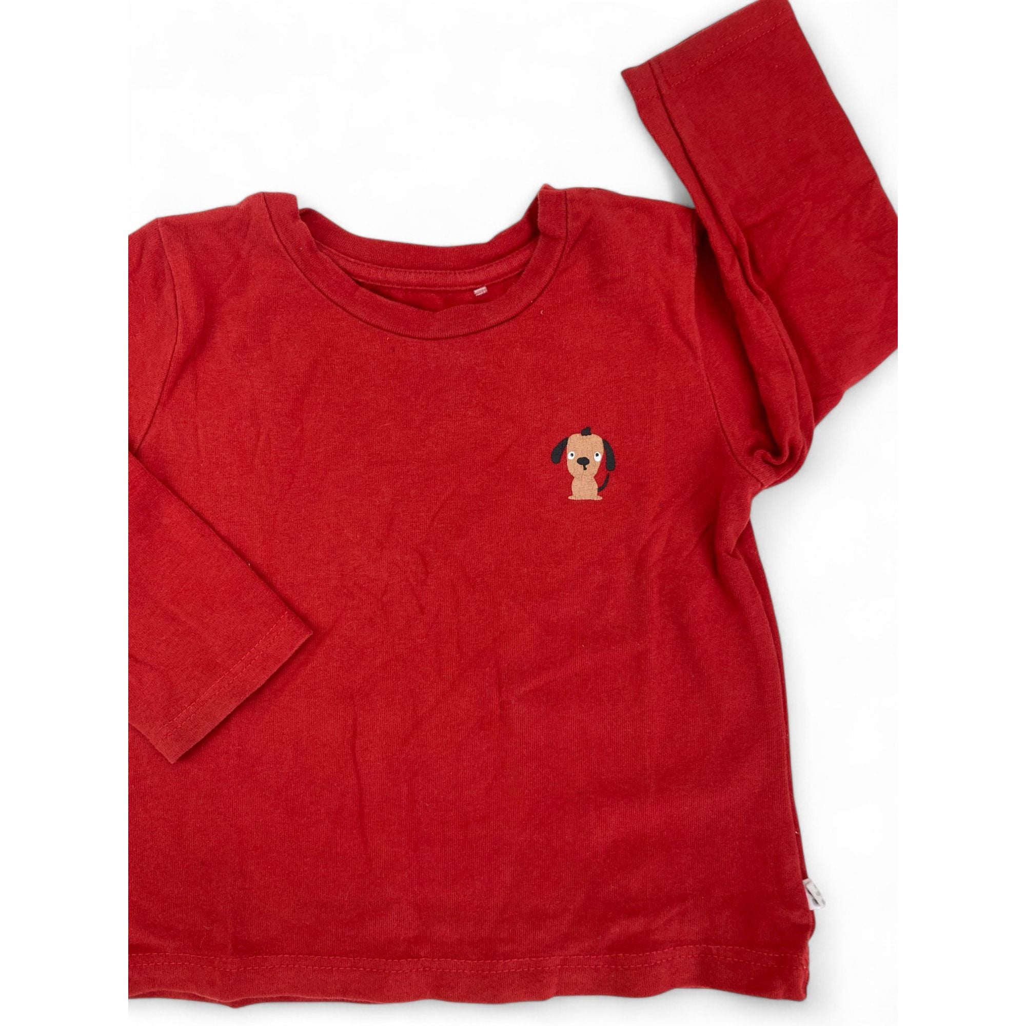 6-12M Red Long Sleeve T Shirt - Woolworths