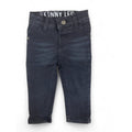 0-3M Black Skinny Leg Denim Jeans - OneTwoThree