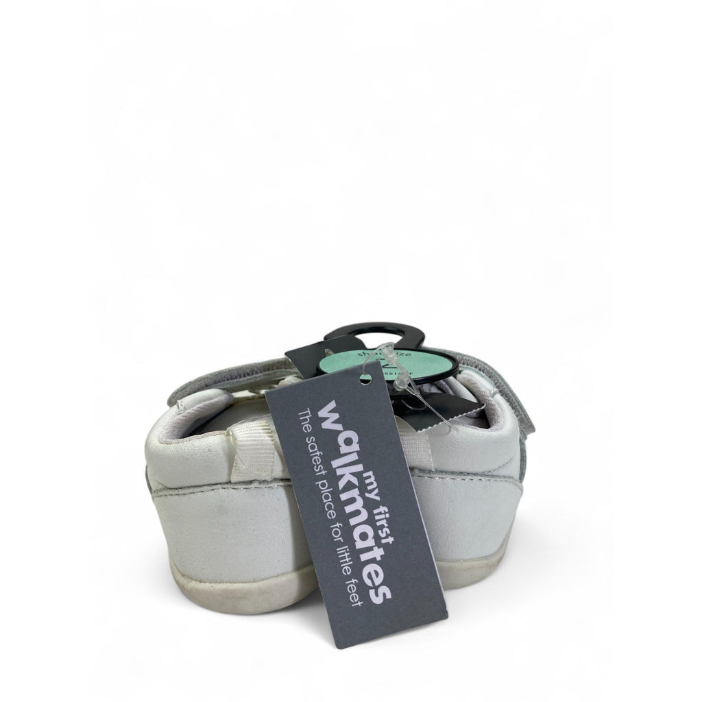 Size 2 - White Leather Walkmates Sneakers - Woolworths