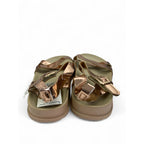 Size 13 - Rose Gold Criss Cross Sandals - Real