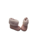 Size 1 Pink Cuffed Fleece Lined Boots - Woolworths