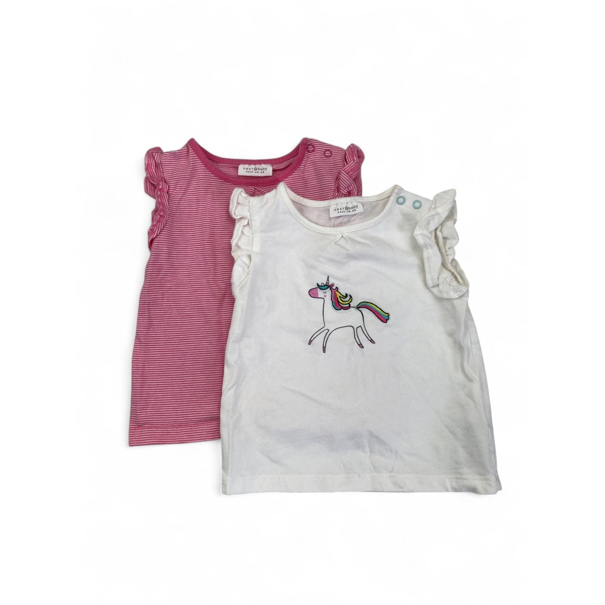 3-6M Pink & Cream Tops - Next