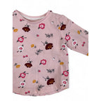 3-6M Light Pink Floral Long Sleeve T Shirt - Woolworths